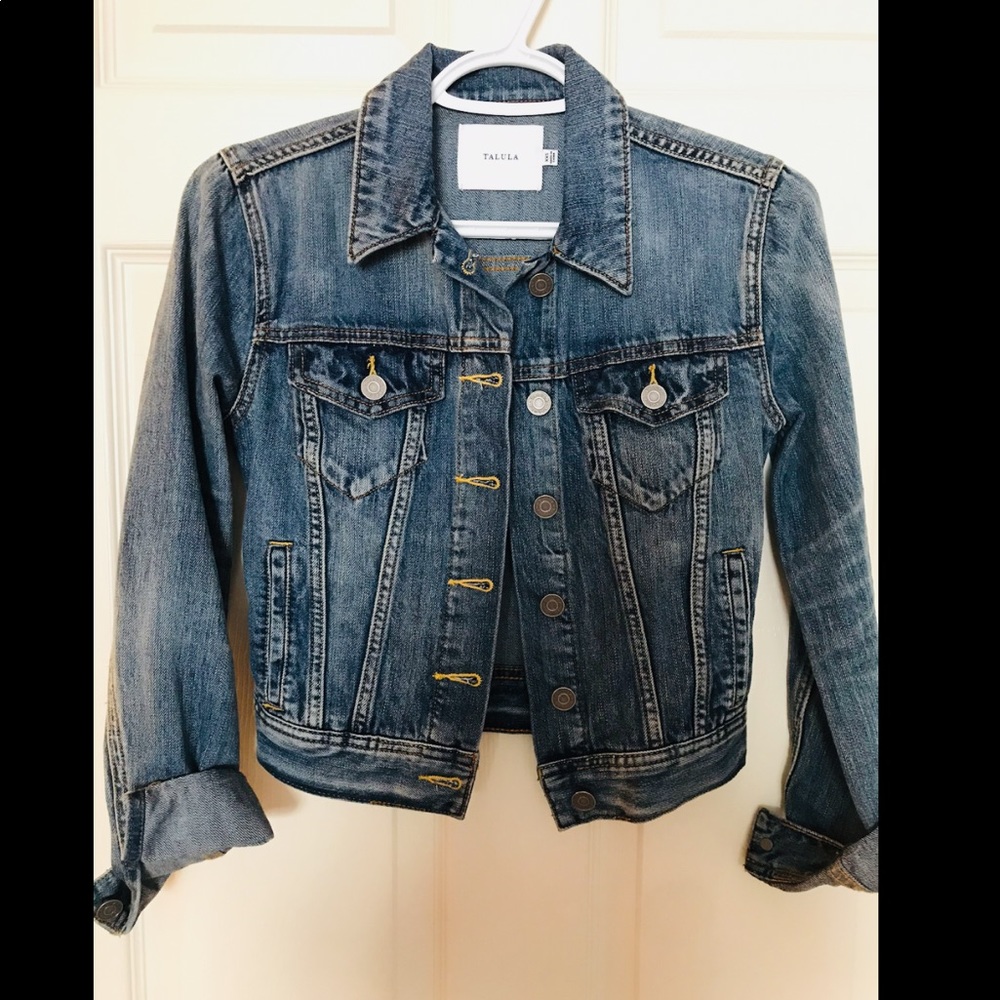 Aritzia Talula Jean Jacket